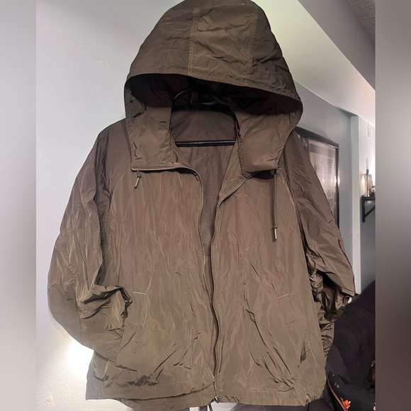 Uniqlo Jackets & Blazers - Uniqlo Oversized Parka Jacket with Mesh Vent - Olive Green - S